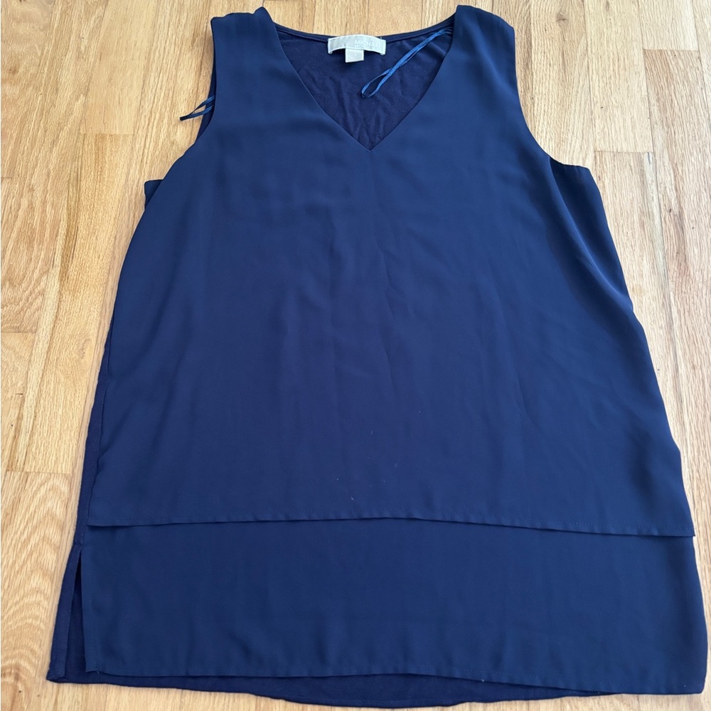 MICHAEL Michael Kors Deep Blue Tank Top